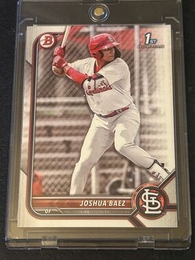 Joshua Baez 2022 Bowman Baseball 1st Prospect Rookie Card-St. Louis Cardinals